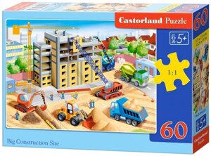 Castorland Puzzle 60. Big Construction Site / Велике будівництво
