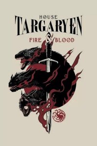 Game of Thrones - House Targaryen (Постер)