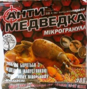 Препарат от медведки АнтиМедведка, 300г. - фото Препарат от медведки АнтиМедведка, 300г. от компании Агроволокно купить | Торфяные горшочки купить | Удобрения — 7 СОТОК - фото