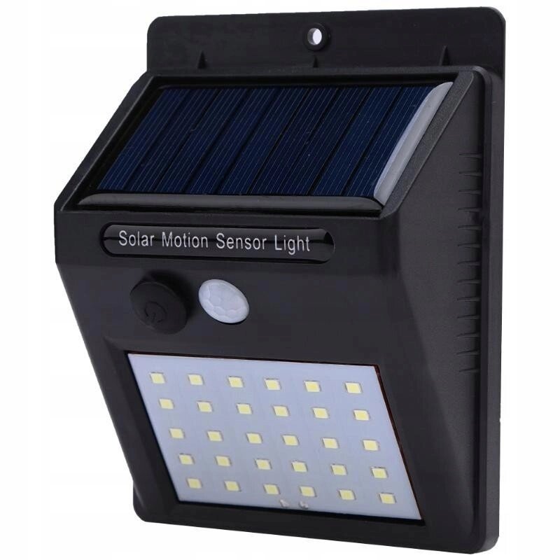 Автономний світильник із сонячною панеллю і датчиком руху від компанії Інтернет-магазин «Світ подарунків» - фото 1