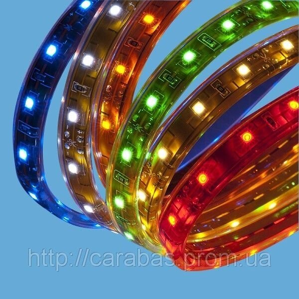 Гнучка світлодіодна багатобарвна Rgb стрічка з пультом Д / У від компанії Інтернет-магазин «Світ подарунків» - фото 1