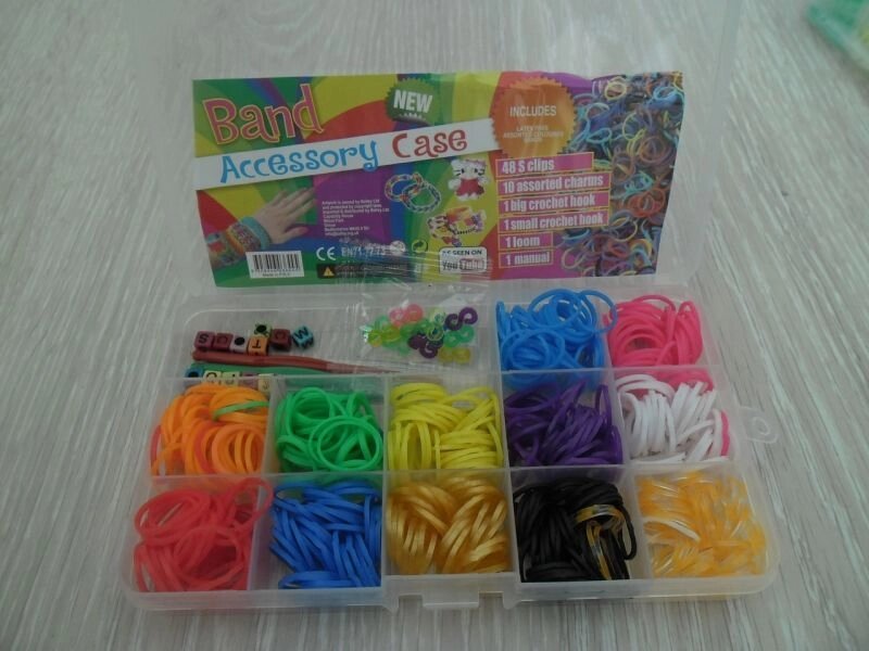 Набір Rainbow Loom Bands 540 шт. від компанії Інтернет-магазин «Світ подарунків» - фото 1