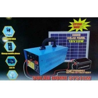 Перетворювач струму GD Lite 8018 Лампи з Акумулятором + Solar панель 220W від компанії Інтернет-магазин «Світ подарунків» - фото 1