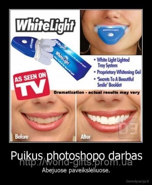 Система відбілювання зубів Вайт Лайт White Light від компанії Інтернет-магазин «Світ подарунків» - фото 1