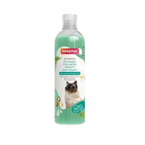 Beaphar Shampoo Macadamia & Aloe Vera Шампунь для котів з чутливою шкірою