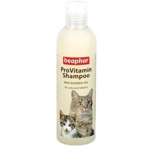 Шампунь для кошек macadamia OIL provitamin beaphar 250мл