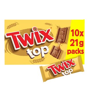Батончик Twix Top 10 Pack 210 g (термін до 07.04.2024)