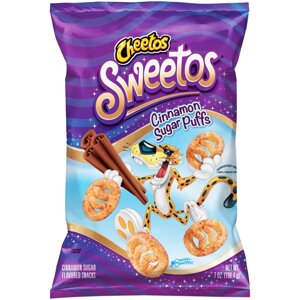 Чіпси Cheetos Sweetos Cinnamon Sugar Puffs Flavored Snacks 198.4g