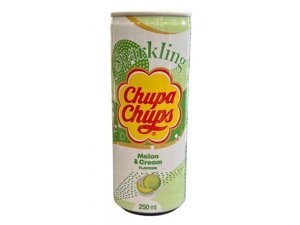 Газована вода Chupa Chups Melon Cream 250 ml