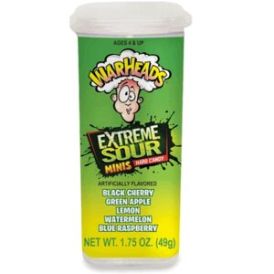 Кислі цукерки Warheads Extreme Sour Minis 49g