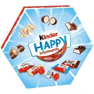 Новорічний набор подарунок Kinder Happy Moments Mini Mix 161г