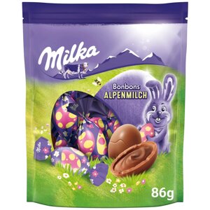 Пасхальні шоколадні цукерки Milka Bonbons Alpine Milk 86 г