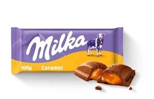 Шоколад Milka Caramel 100g