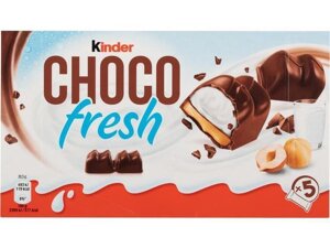 Шоколадні батончики Kinder Choco Fresh, 103 g
