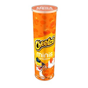 Снеки Cheetos Minis Cheddar Flavored Canister