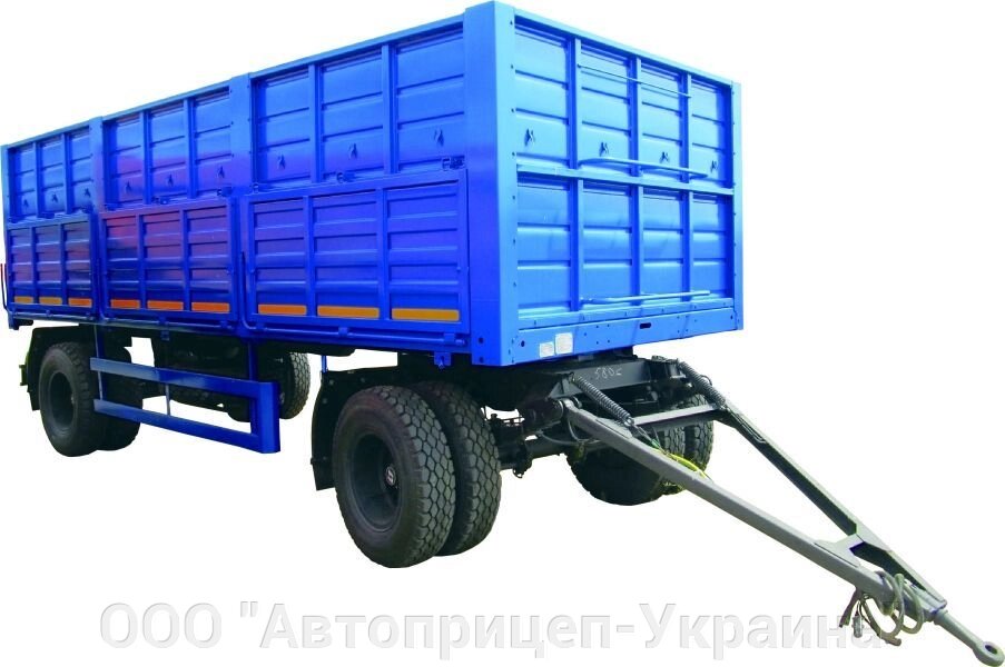 Причіп бортовий 8357-02 зерновіз від компанії ТОВ "Автоприцеп-Україна" - фото 1