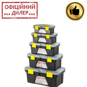 Комплект ящиків для інструменту, 5 од., 10"12"14"16,5"18,5" INTERTOOL BX-0305 STP