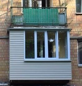 Балкон під ключ в Києві от компании «Okna-Shop» интернет магазин