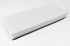 Пад меламіновий прямокутний для ручного прибирання 25,5х11см білий