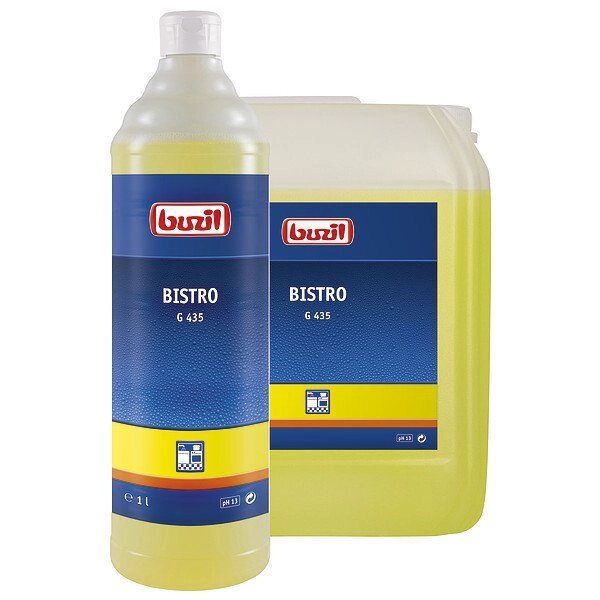 Buzil G435 Bistro сильнодіючий засіб для очищення масложирових забруднень у харчовій промисловості 1л Німеччина - порівняння