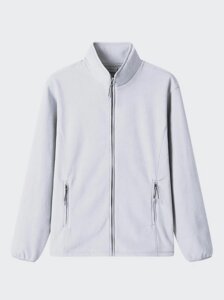 Толстовка чоловіча флісова на стійку MPU - 4708-White в Закарпатській області від компанії Glo-Story оптом из Венгрии.