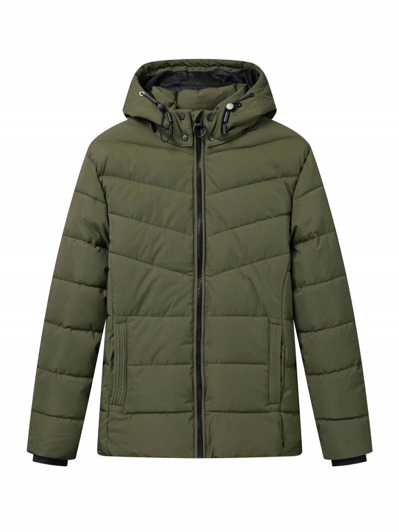 Зимова чоловіча куртка MMA-4306-2 розмір (2XL-5XL) від компанії Glo-Story гуртом з Угорщини. - фото 1