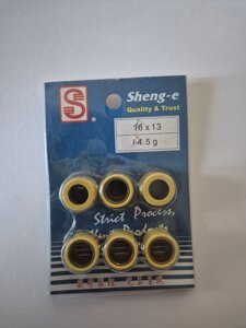 Ролики 4.5 гр тюнинг для скутера Honda Tact 30,31 Тайвань