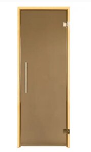 Двері для лазні та сауни Tesli Steel RS Magnetic 1900 x 700