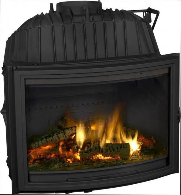 Камінна топка Dovre 2180 CBBS / B панорама -15 кВт від компанії hott. zakupka. com - фото 1