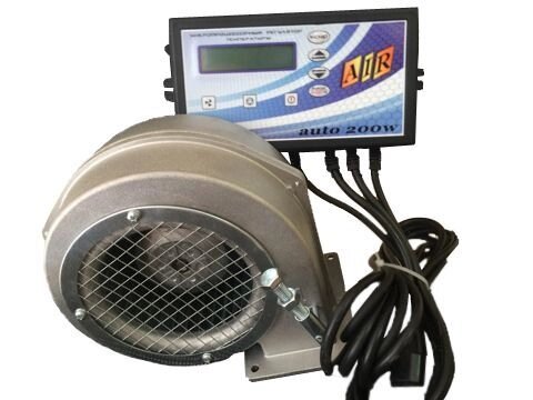 Комплект регулятор температури MPT Air auto + Турбіна для твердопаливних котлів від компанії hott. zakupka. com - фото 1