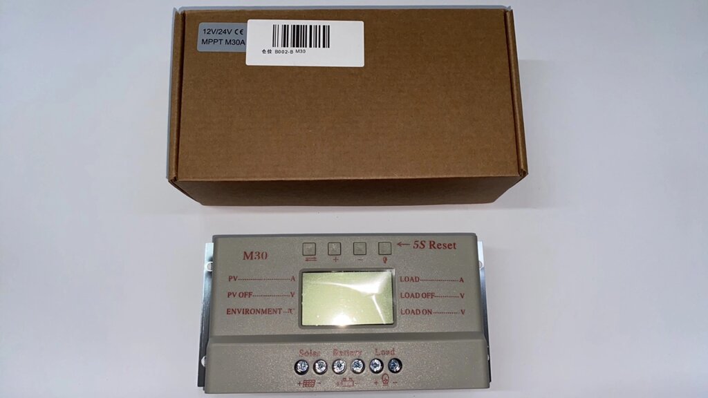 Контролер заряду АБ MPPT30 12 / 24В від компанії tvsputnik - фото 1