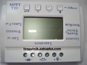 Контроллер заряда АБ MPPT T20 12/24В в Одеській області от компании tvsputnik