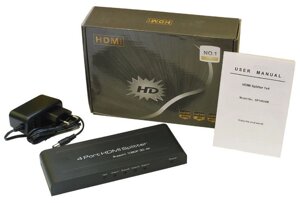 Разветвитель HDMI Splitter 1x4 SP14004M в Одеській області от компании tvsputnik