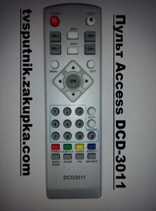Пульт Access DCD-3011 (Home Cast, Воля ТВ) в Одеській області от компании tvsputnik