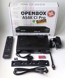 Супутниковий тюнер Openbox AS4K CI Pro +