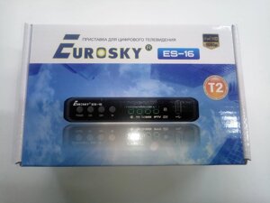 DVB-T2 тюнер Eurosky ES-16
