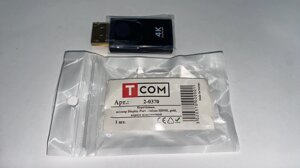 Перехідник TCOM, штекер Display Port – гніздо HDMI в Одеській області от компании tvsputnik