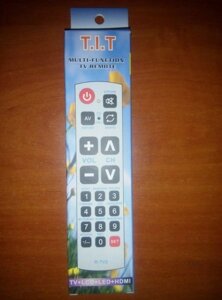 Універсальний Пульт R-TV2 (пульт для TV з великими кнопками) в Одеській області от компании tvsputnik