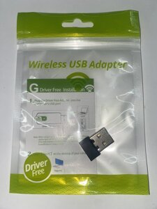 Бездротовий Mini USB адаптер Wi-Fi 6 AX286 (2,4 ГГц)