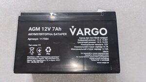 Акумулятор Vargo (12В/ 7Ач) в Одеській області от компании tvsputnik