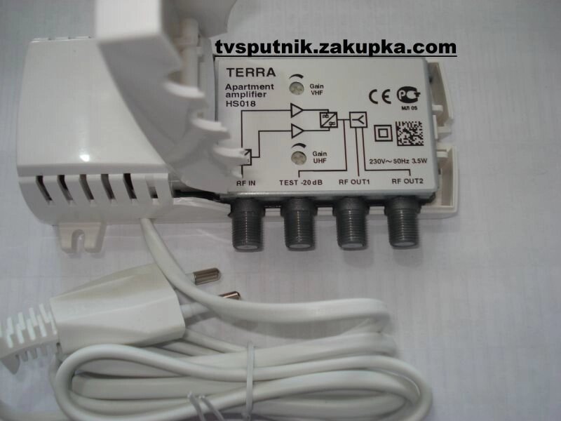 Підсилювач Terra HS018 від компанії tvsputnik - фото 1