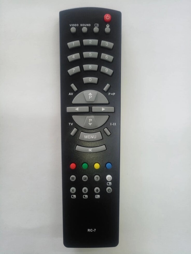 Пульт для телевізора Rubin RC-7 (Black) від компанії tvsputnik - фото 1