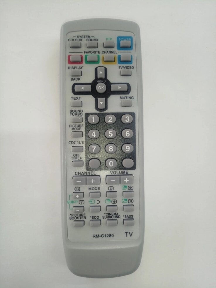Пульт для телевізорів JVC RM-C1280 від компанії tvsputnik - фото 1