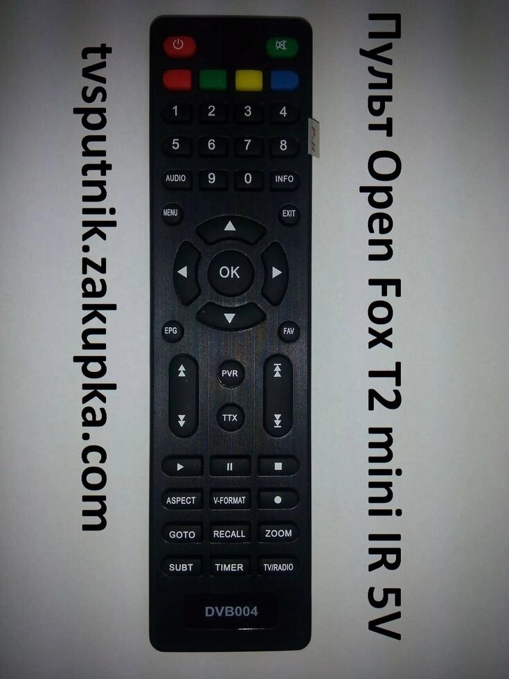 Пульт Open Fox T2 mini IR 5V (DVB-T2) від компанії tvsputnik - фото 1
