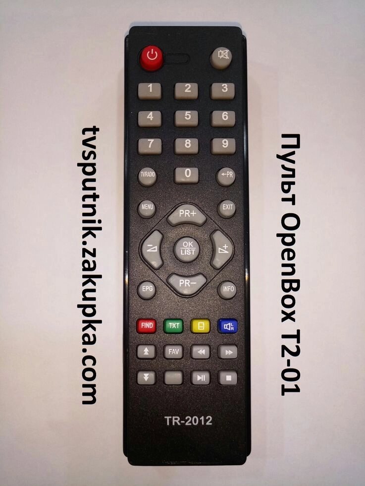 Пульт OpenBox T2-01 (DVB-T2) від компанії tvsputnik - фото 1