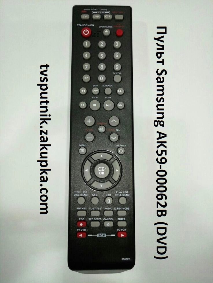 Пульт Samsung AK59-00062B (DVD) від компанії tvsputnik - фото 1