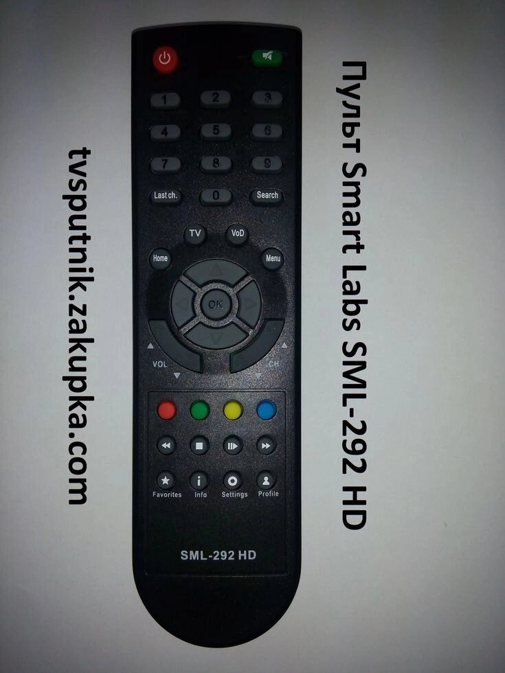 Пульт Smart Labs SML-292 HD (IPTV) від компанії tvsputnik - фото 1