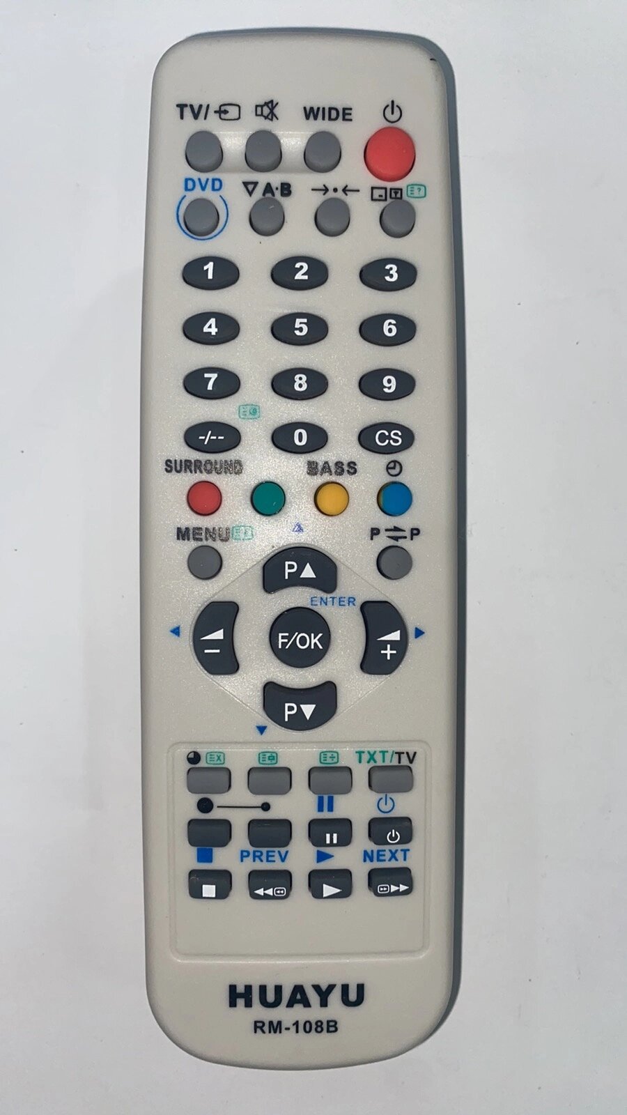 Пульт універсальний для телевізора Sanyo RM-108B від компанії tvsputnik - фото 1