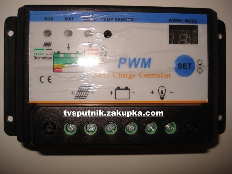 PWM контролер заряду АБ S30I 12 / 24В від компанії tvsputnik - фото 1