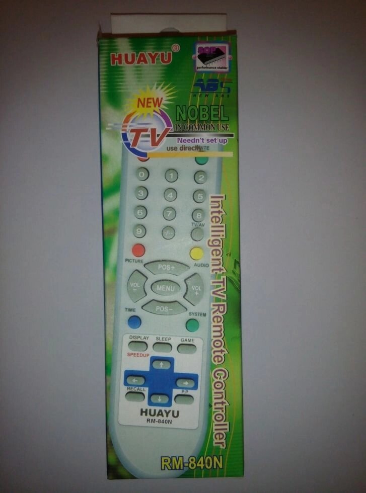 Універсальний пульт RM-840N (CHINA TV) від компанії tvsputnik - фото 1